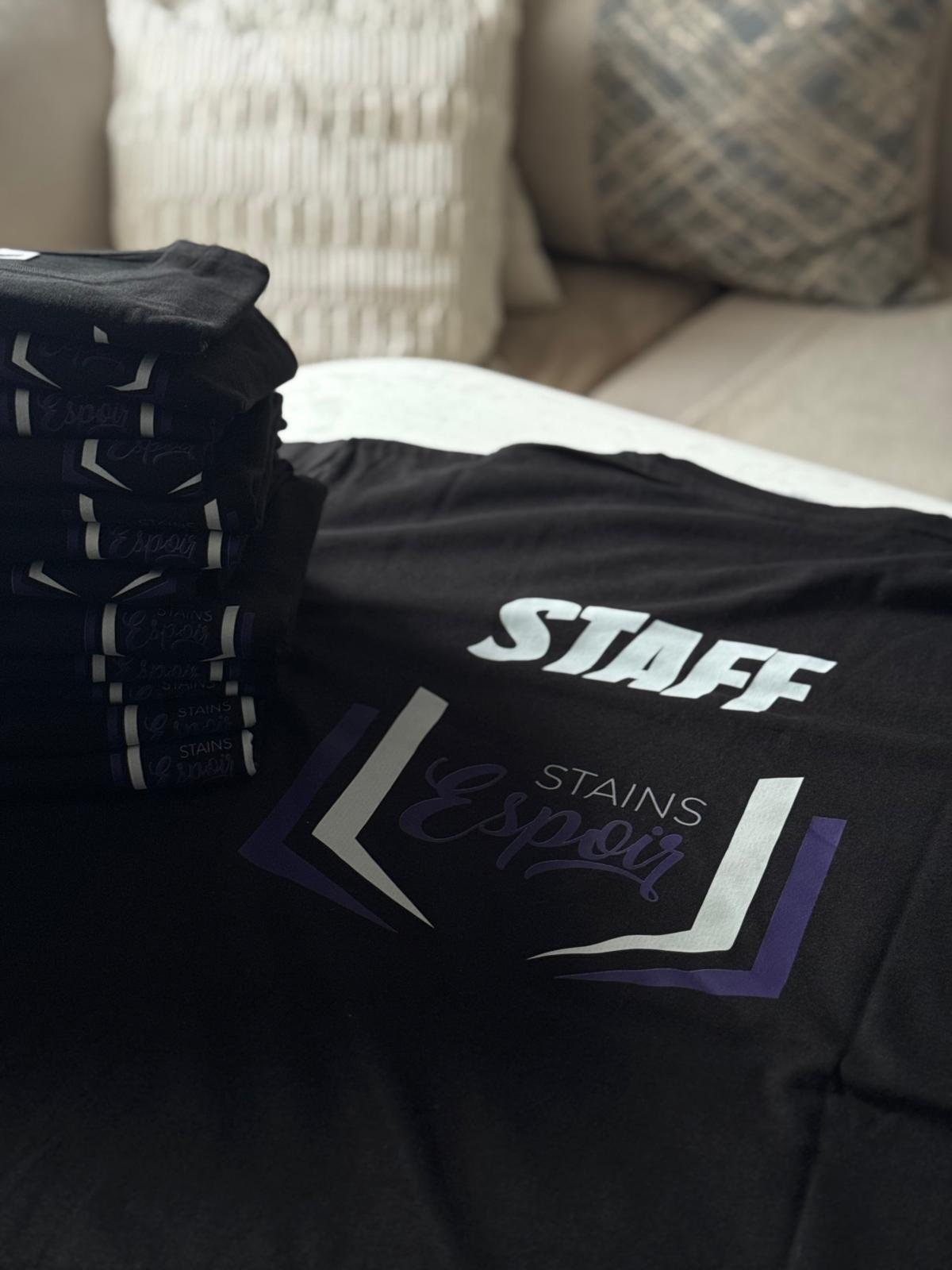 T-shirt staff personnalisé association Sayama Custom